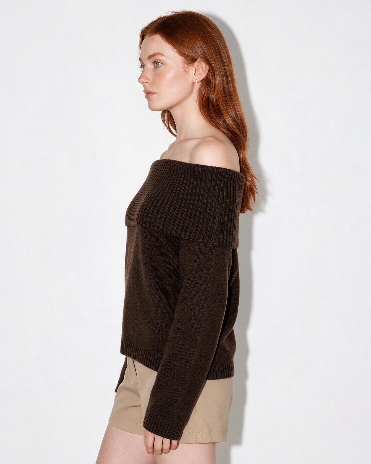 Bardot Ribbed Band Knit Jumper