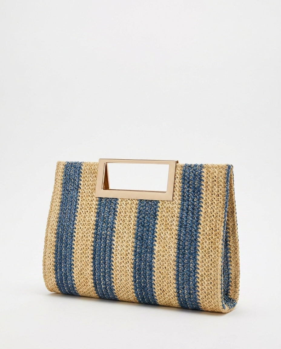 Woven Frame Mini Crossbody Bag
