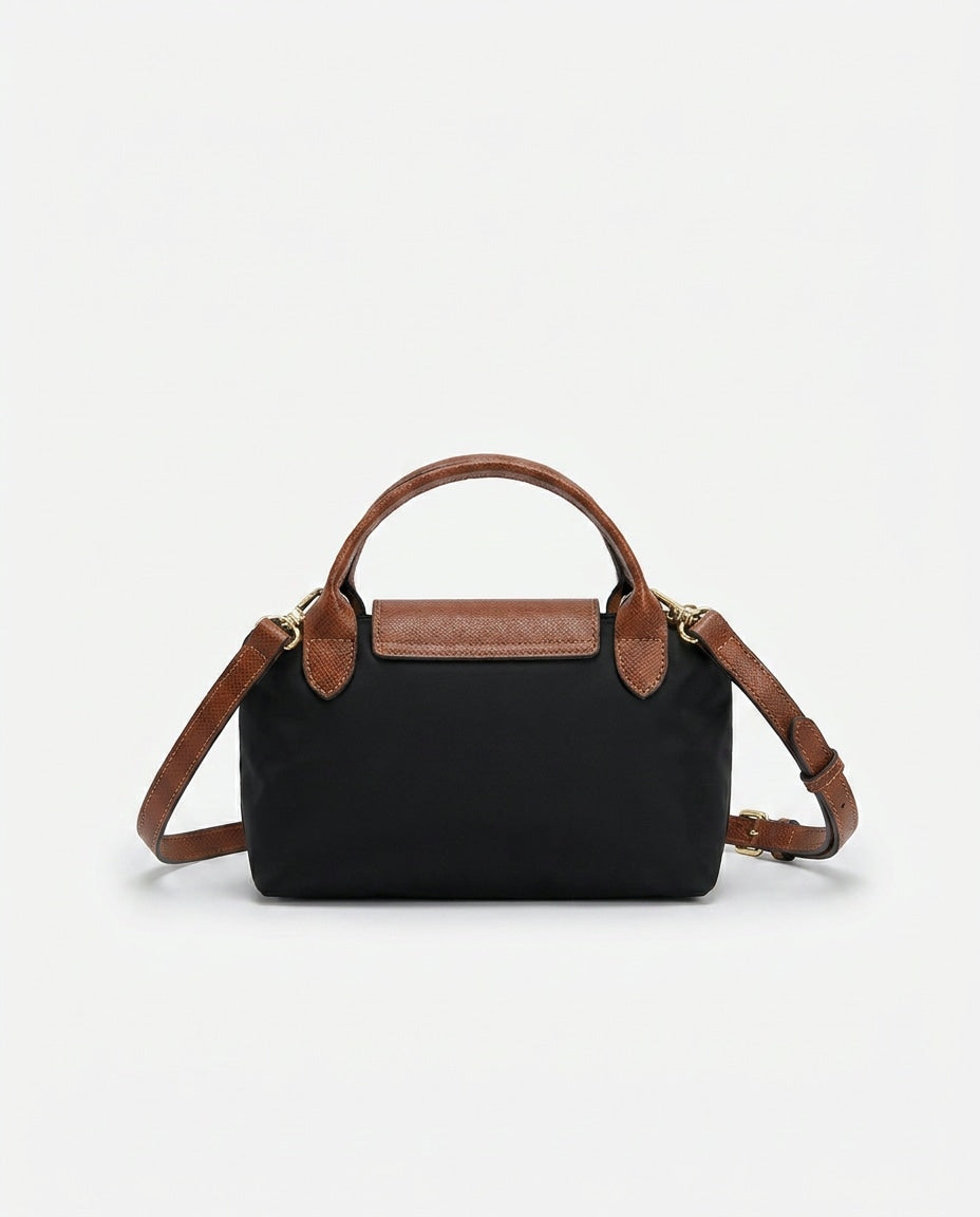 Scalloped Flap Mini Crossbody Bag