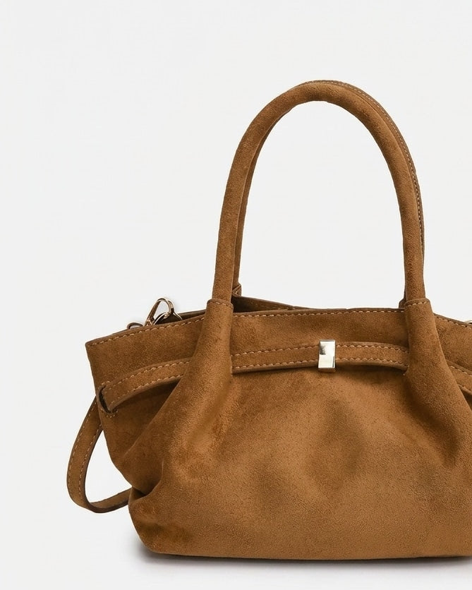 Slouchy Winged Mini Crossbody Bag