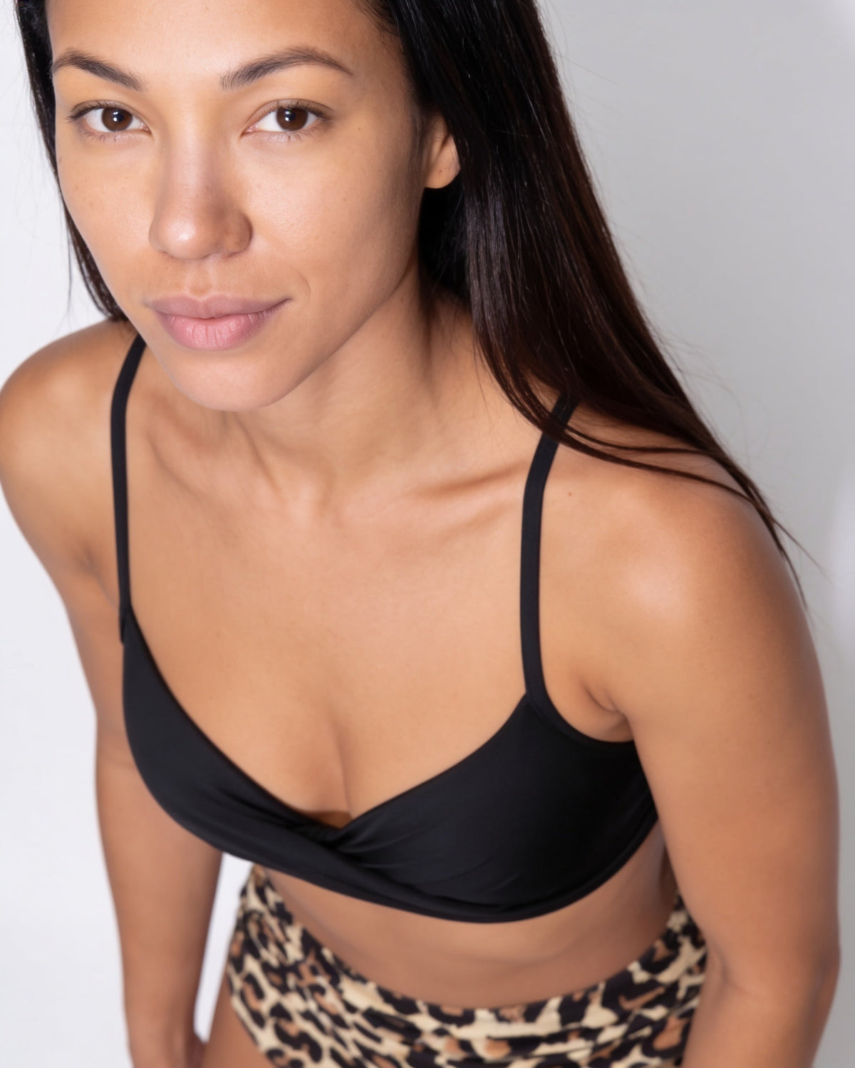 Adjustable Wrap Front Bikini Set