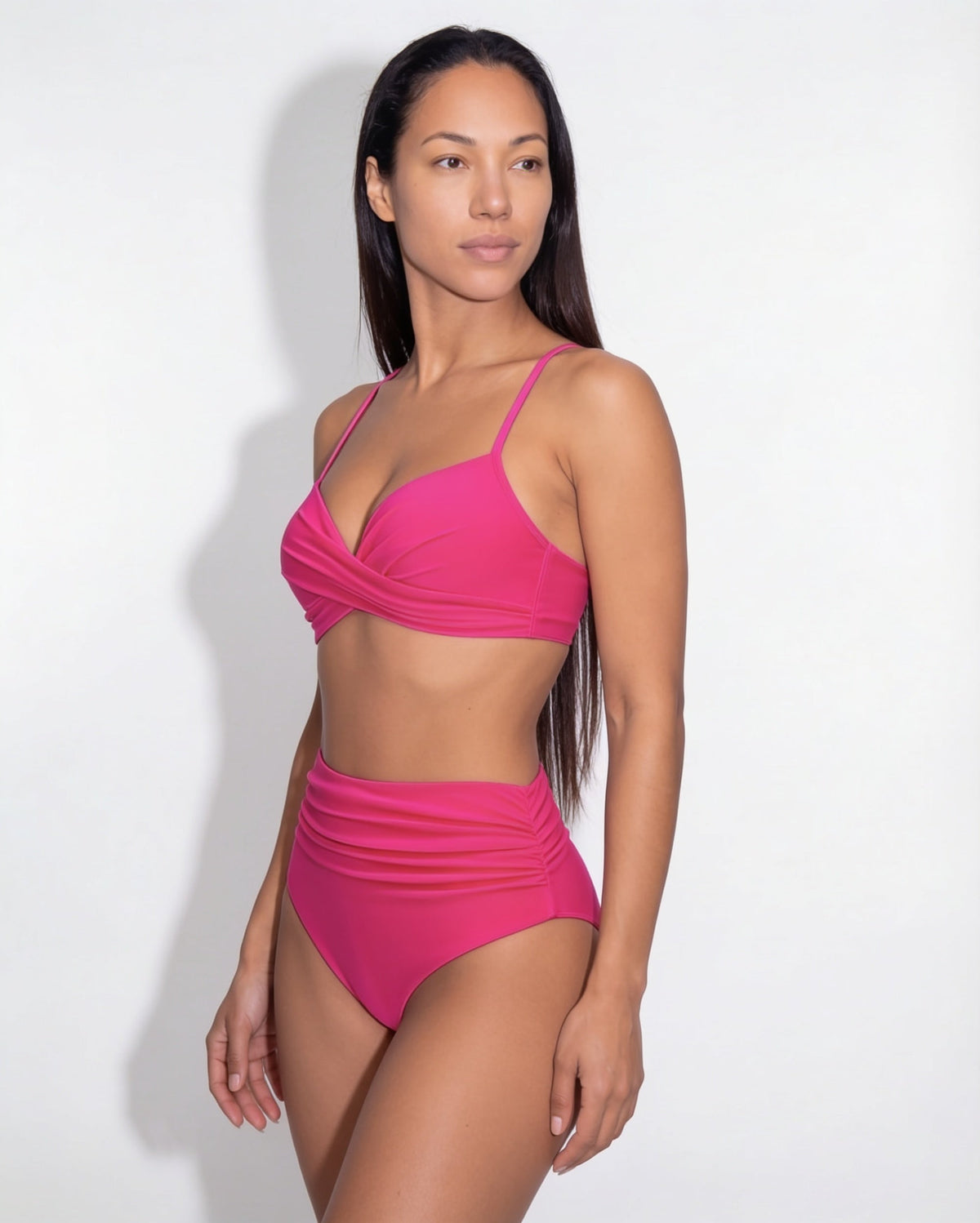 Adjustable Wrap Front Bikini Set