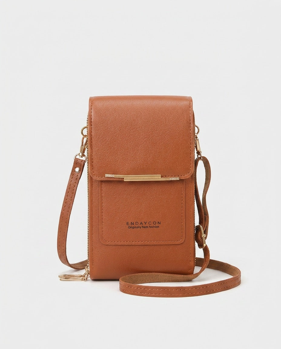 Metallic Bar Mini Crossbody Bag