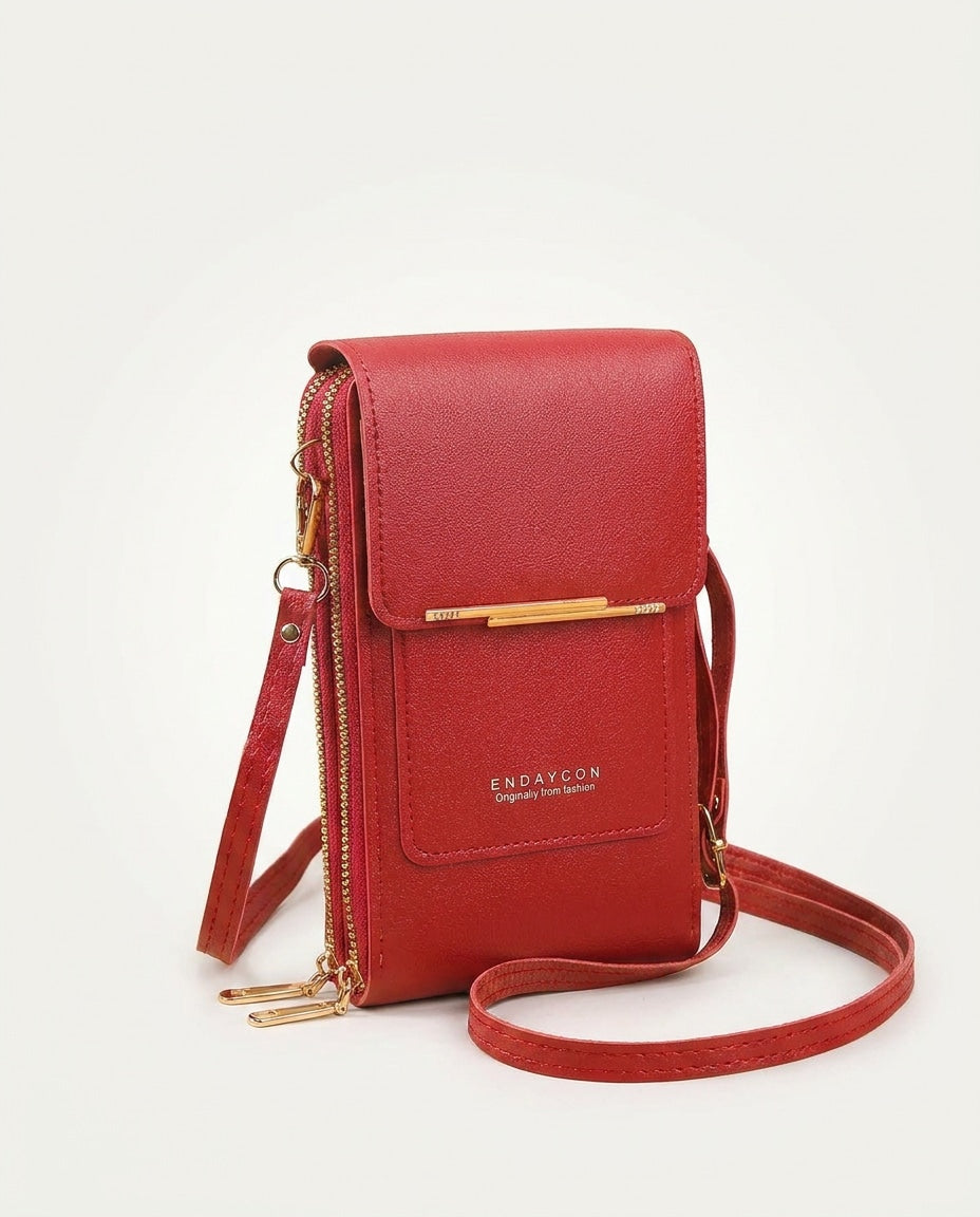 Metallic Bar Mini Crossbody Bag