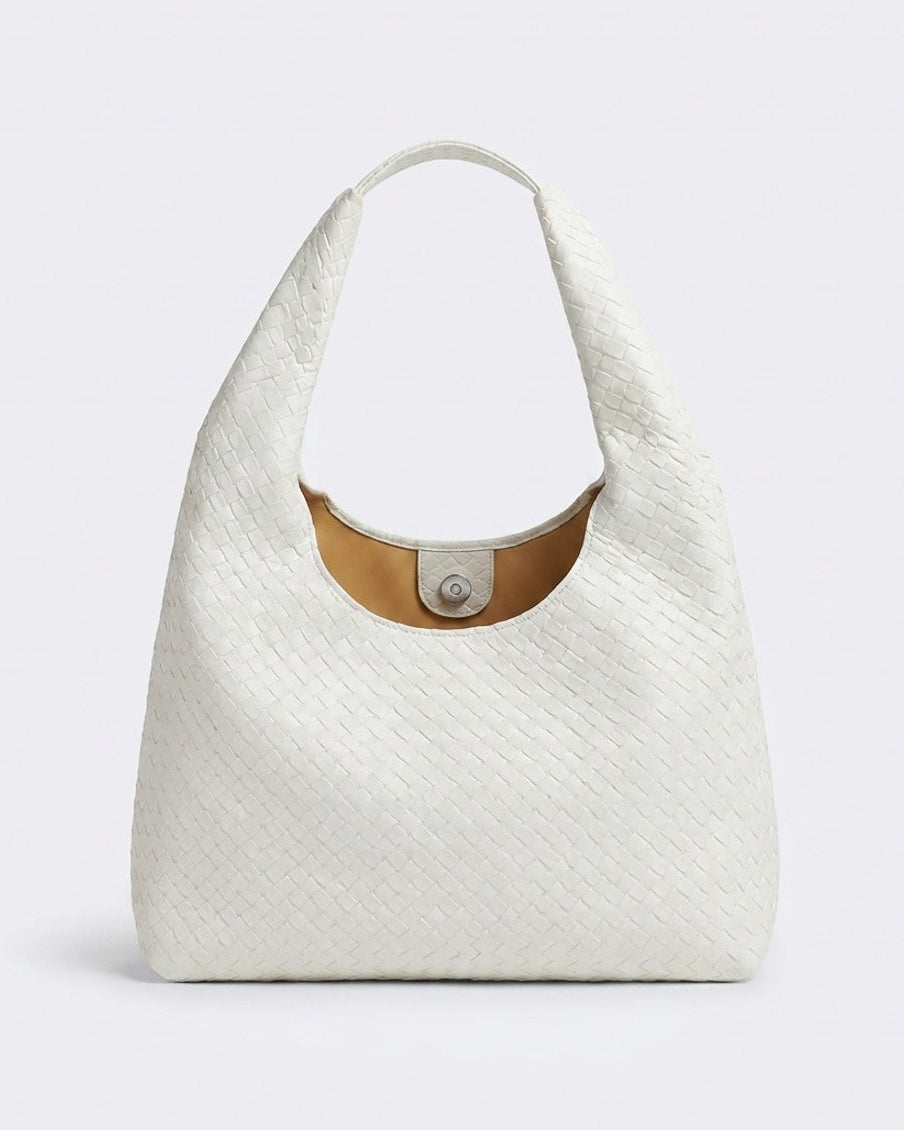 Woven Hobo Shoulder Bag