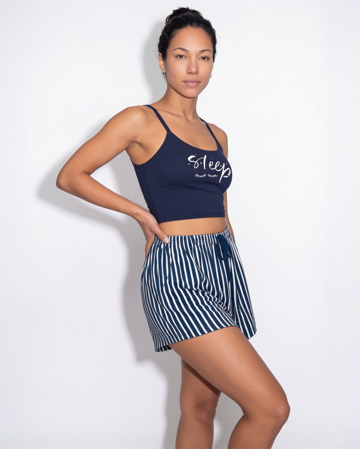 Graphic Print Cami Pyjama Set
