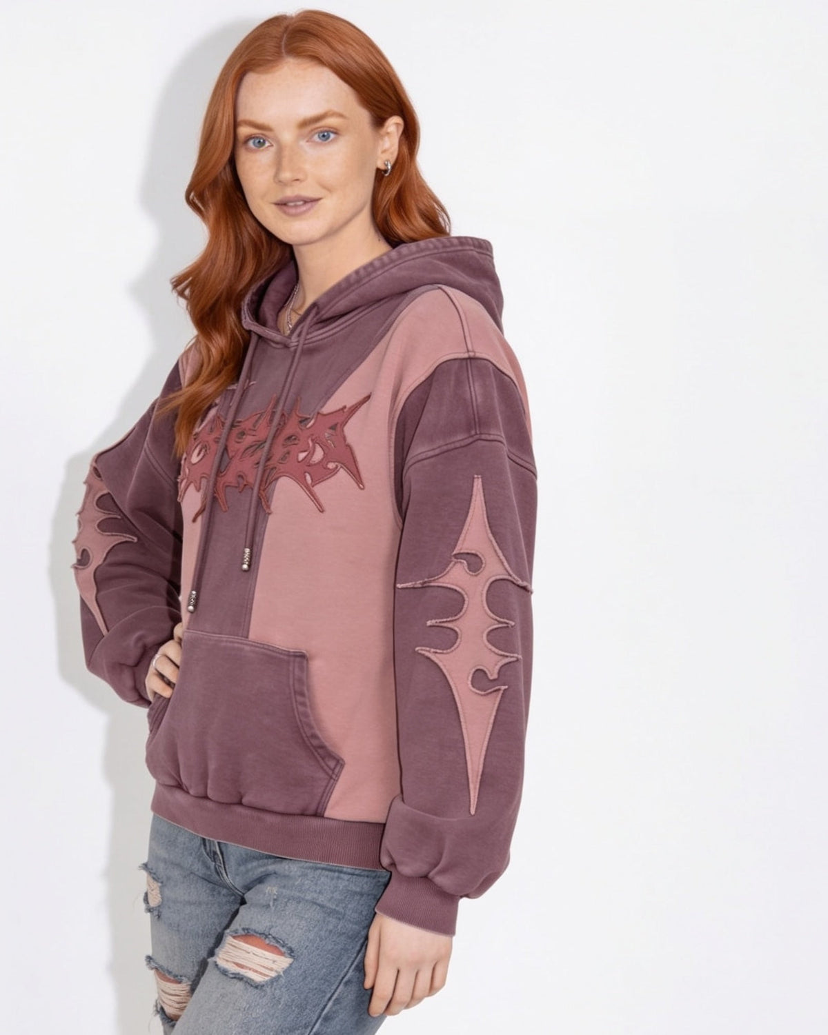 Star Graphic Oversized Hoodie