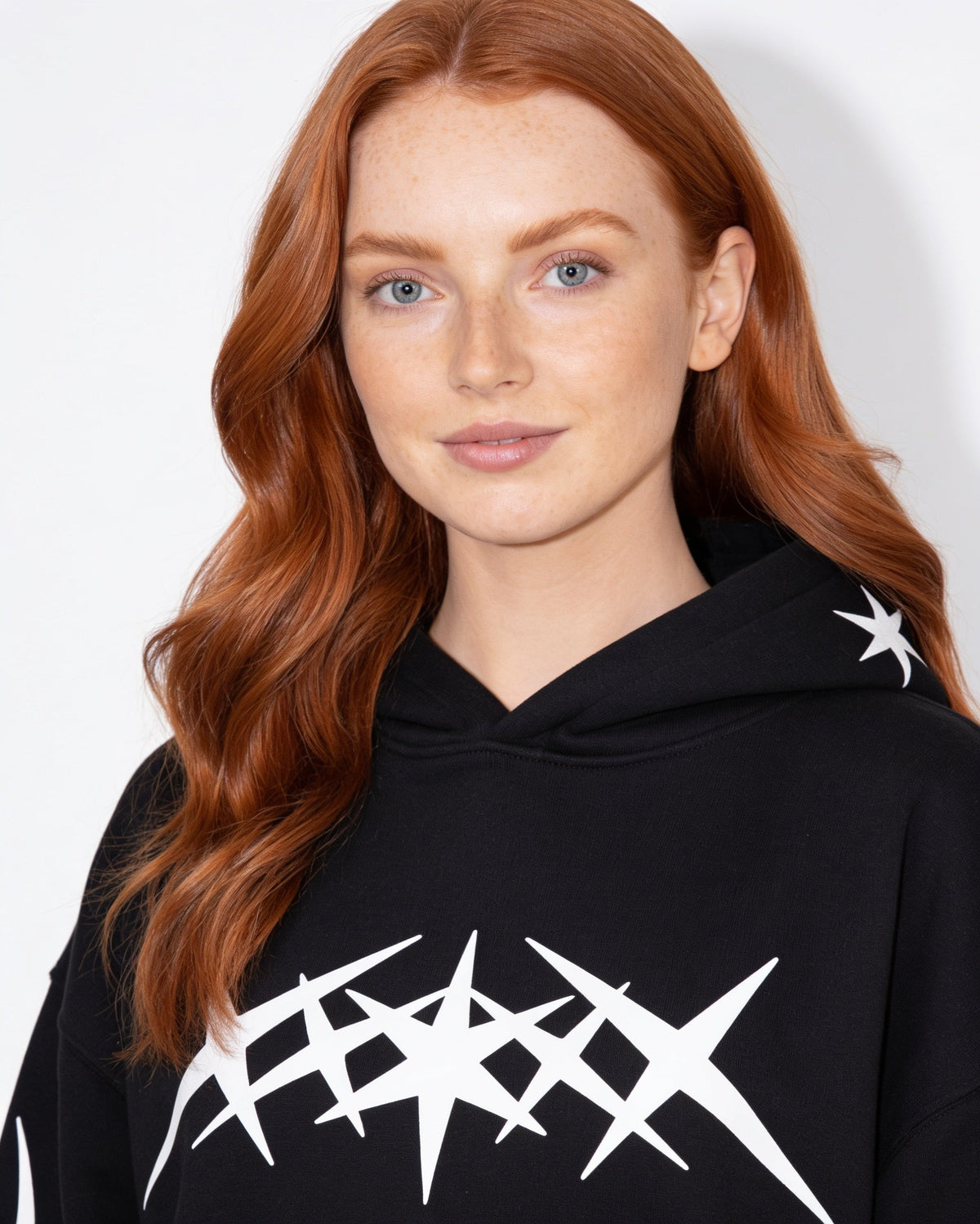 Star Graphic Oversized Hoodie