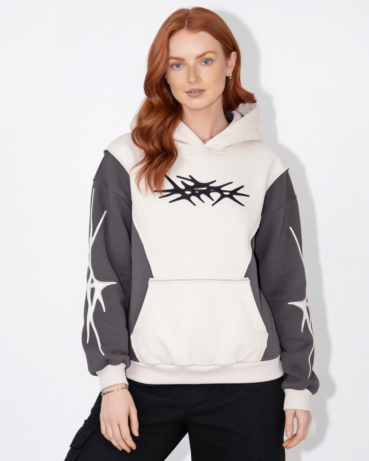 Star Graphic Oversized Hoodie