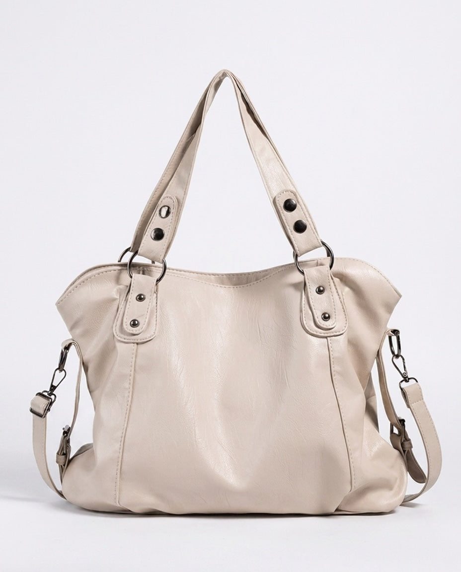 Slouchy Double Handle Crossbody Bag