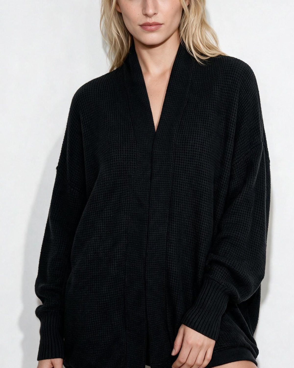 Dolman Sleeve Longline Cardigan