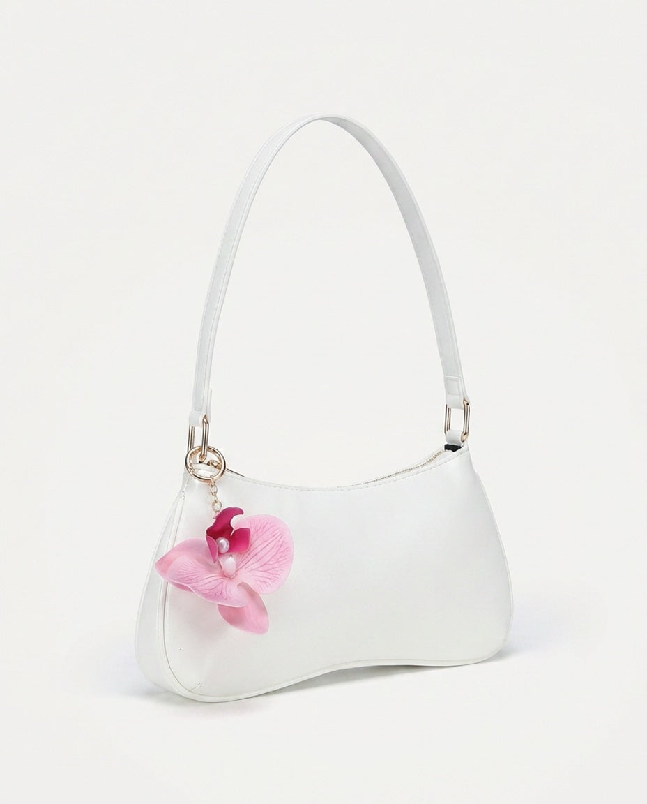 Curved Base Shoulder Bag