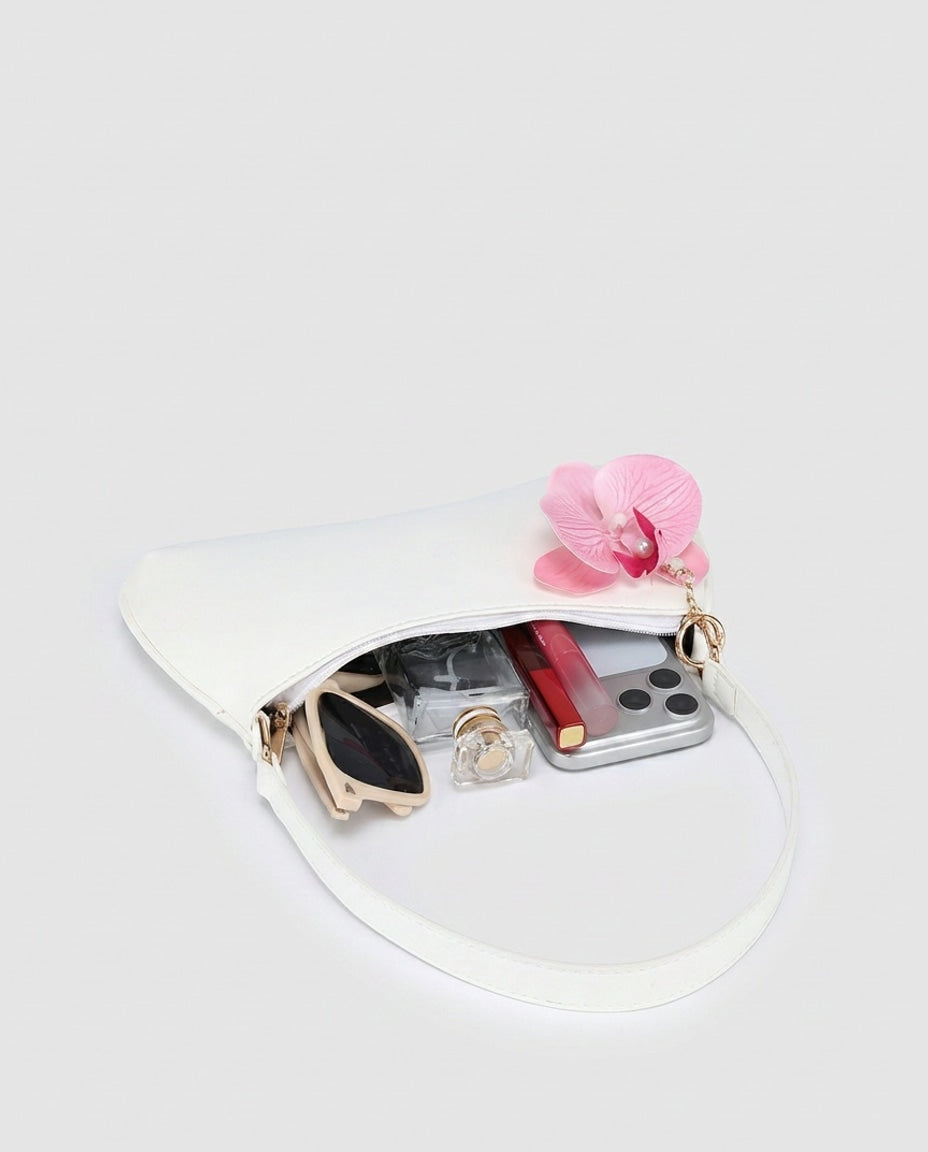 Curved Base Shoulder Bag