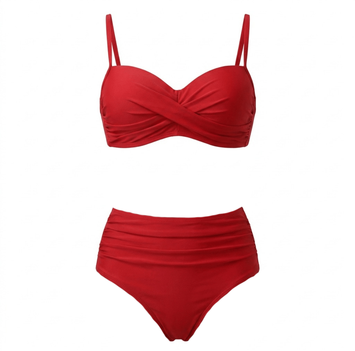 Adjustable Wrap Front Bikini Set