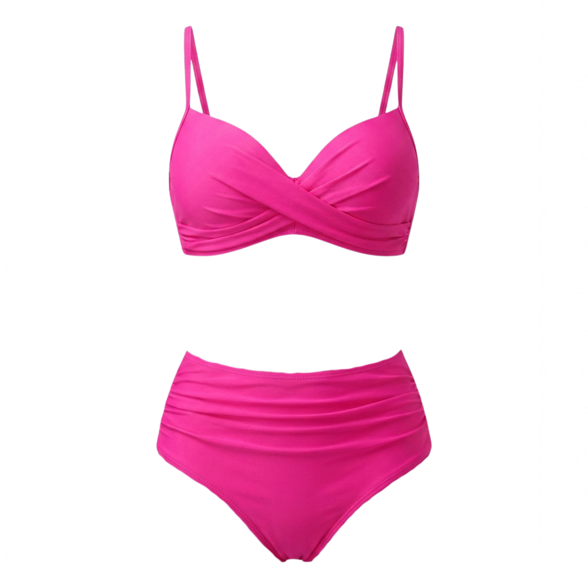 Adjustable Wrap Front Bikini Set