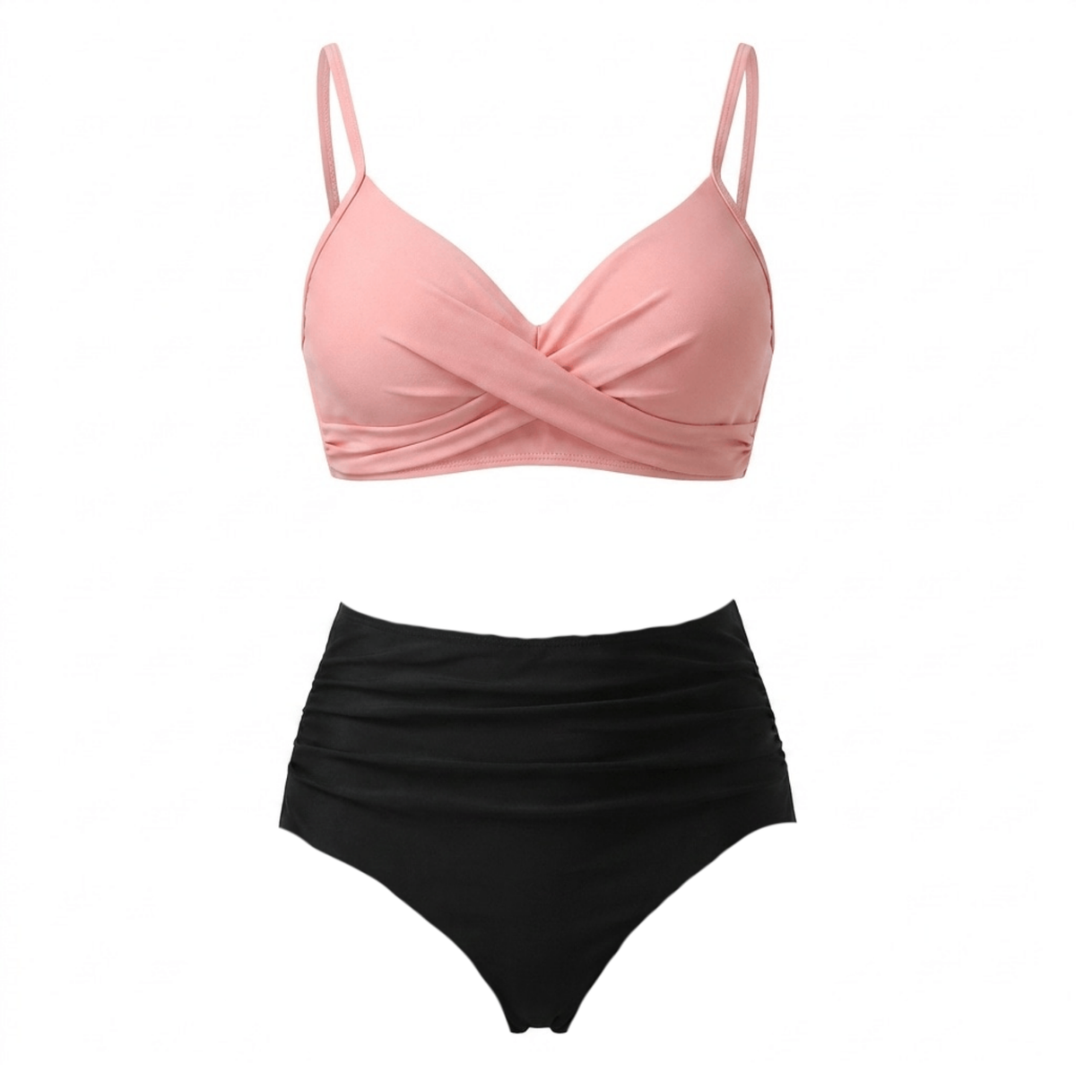 Adjustable Wrap Front Bikini Set