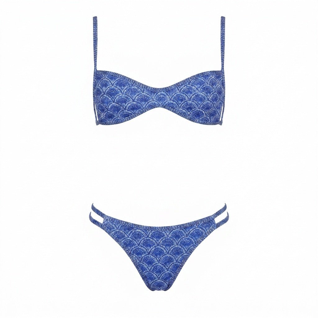 Baroque Print Bikini Set