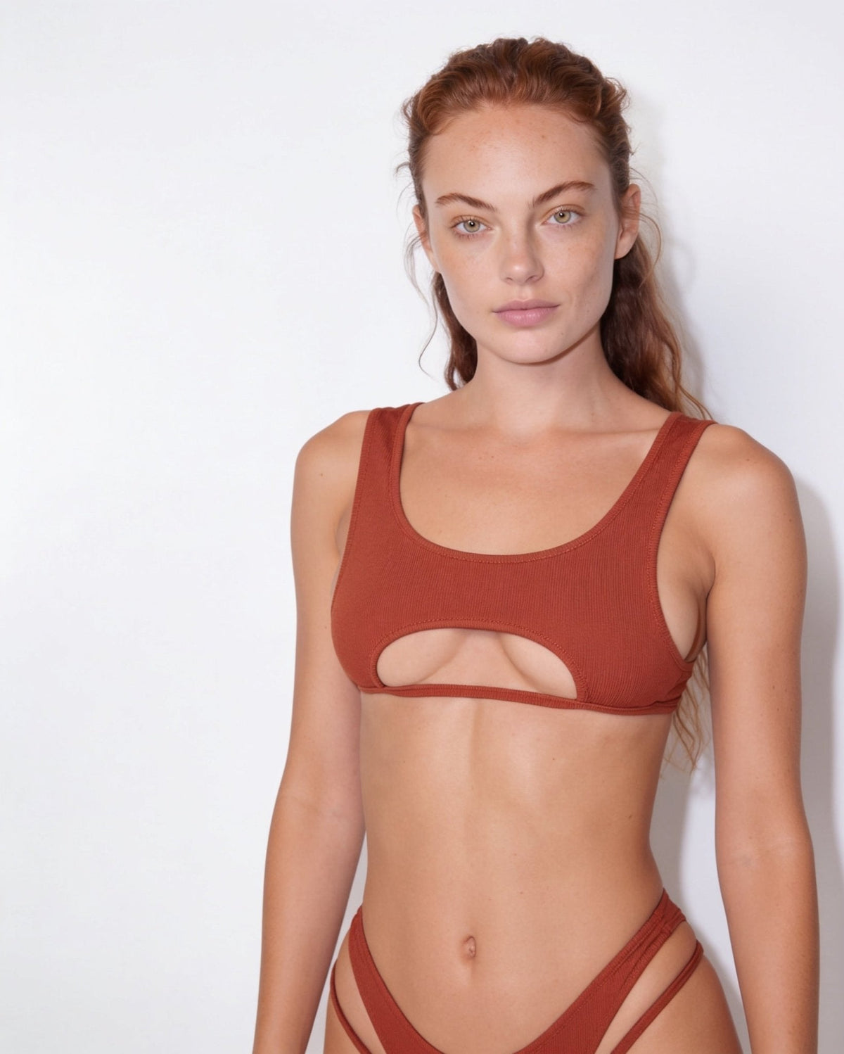 Cut-Out High-Leg Bikini
