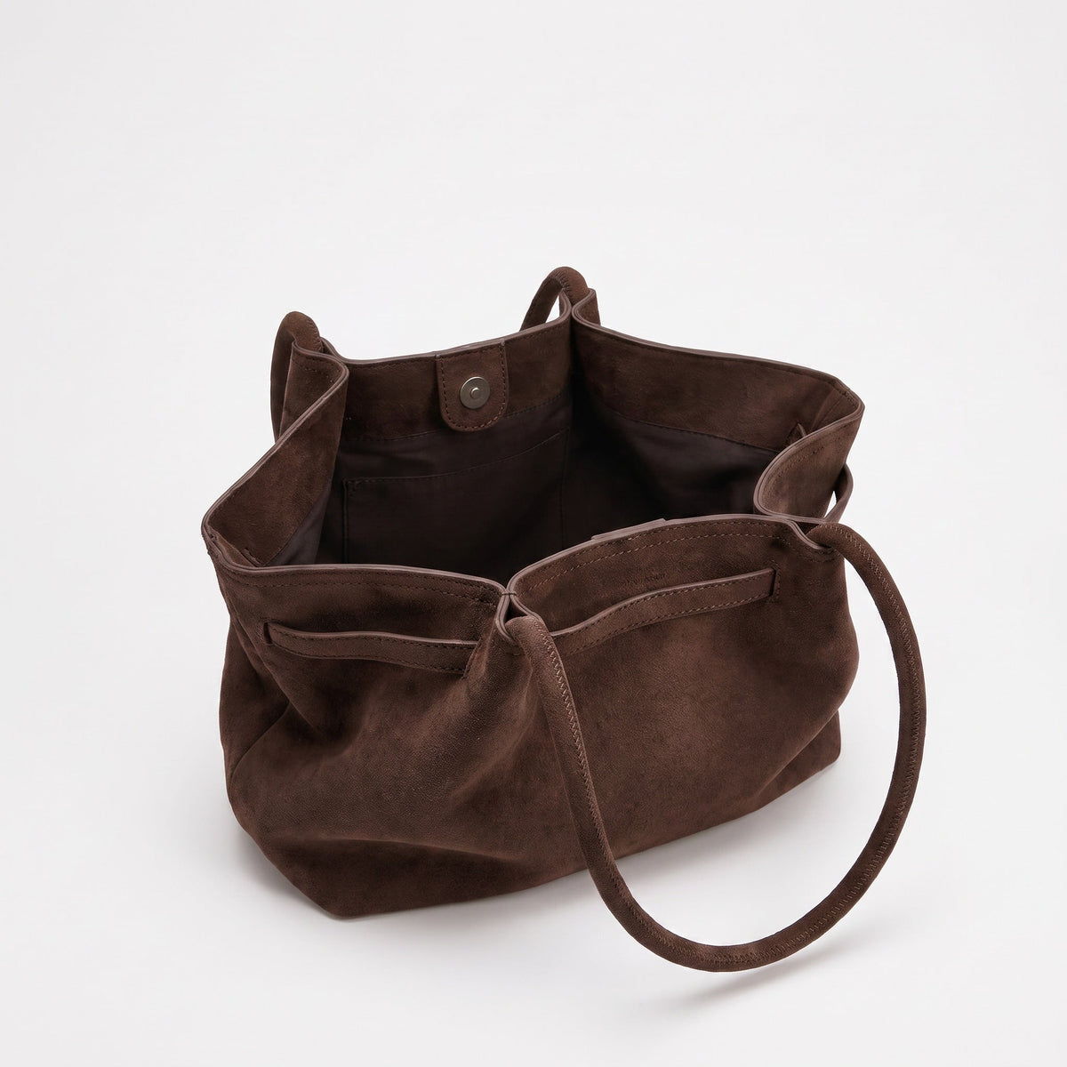 Soft Pleated Winged Tote Bag