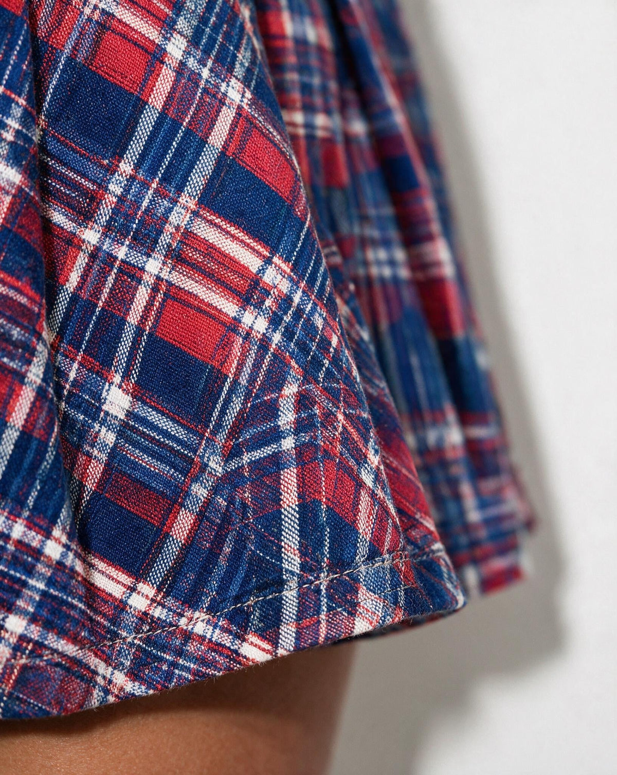 Plaid Schoolgirl Role Play Costume