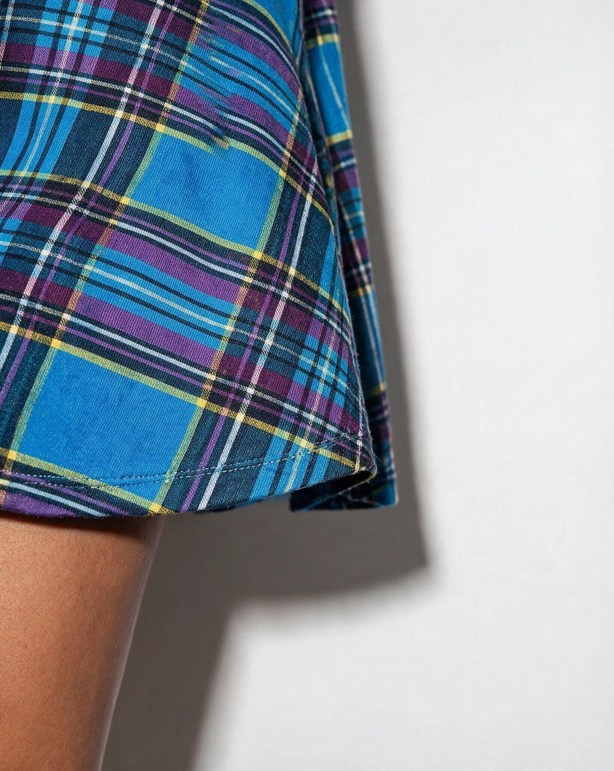 Plaid Schoolgirl Role Play Costume