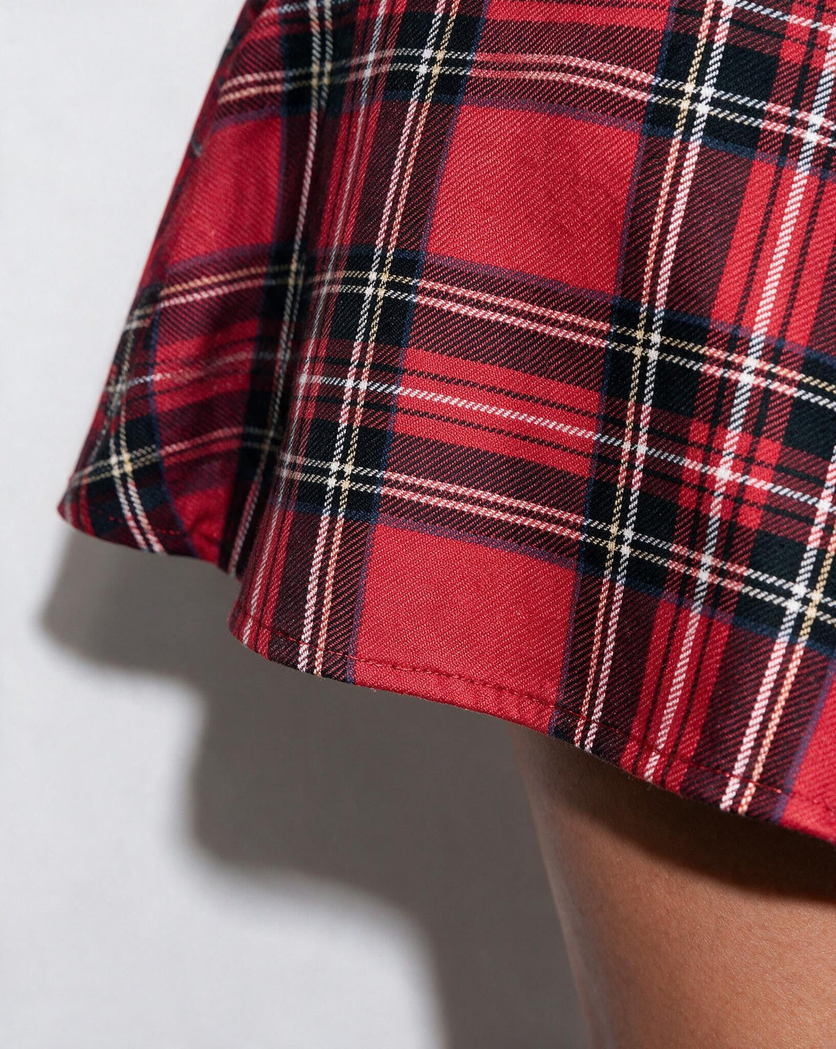Plaid Schoolgirl Role Play Costume