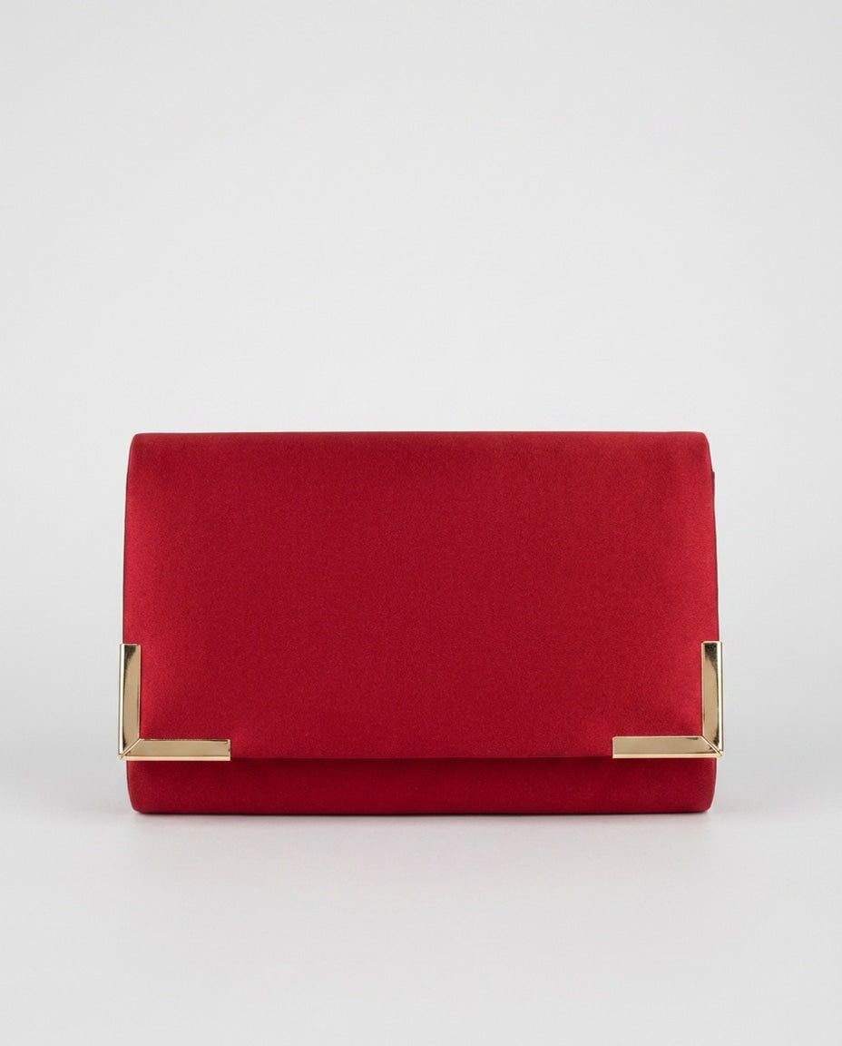 Chain Strap Envelope Clutch Bag
