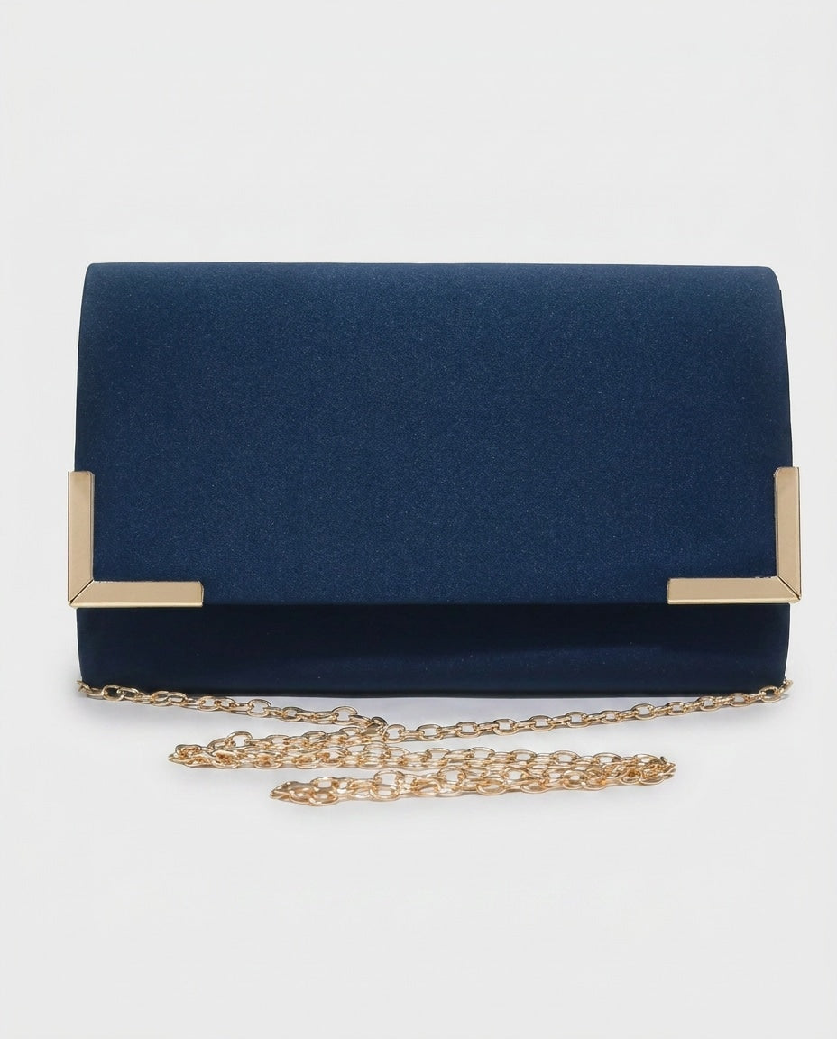 Chain Strap Envelope Clutch Bag