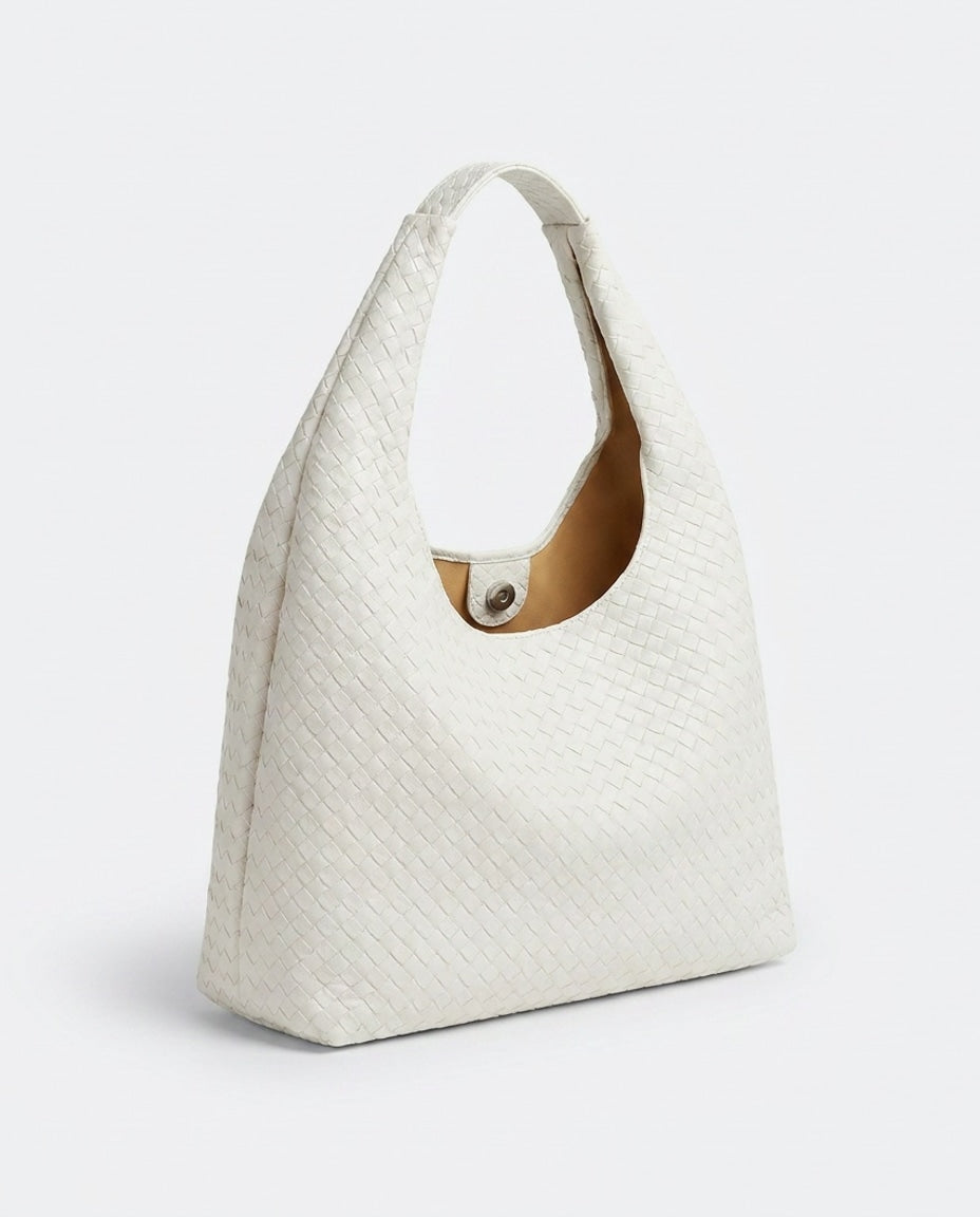 Woven Hobo Shoulder Bag