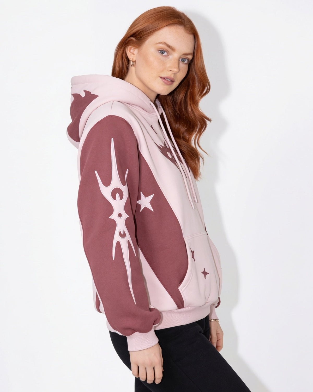 Star Graphic Oversized Hoodie