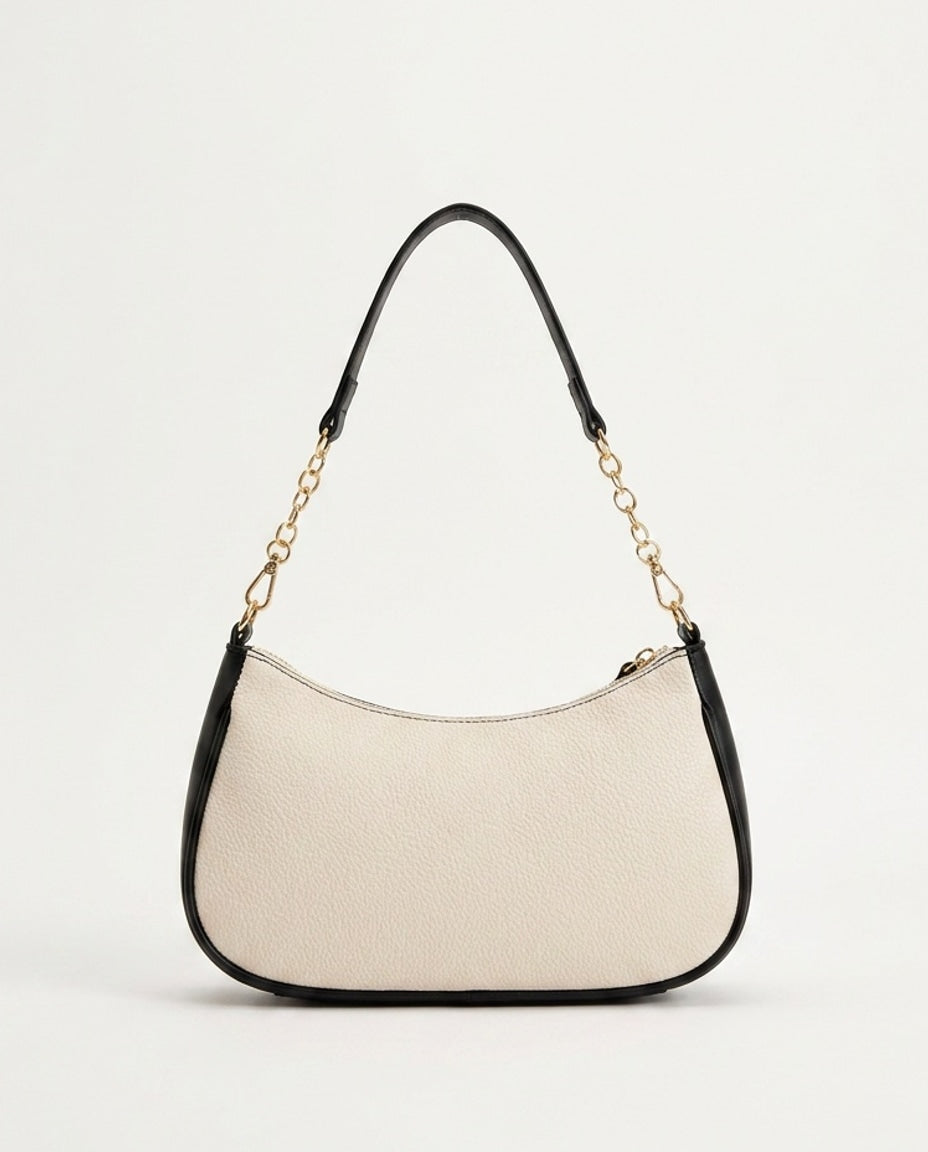 Small Chain Strap Crescent Crossbody Bag