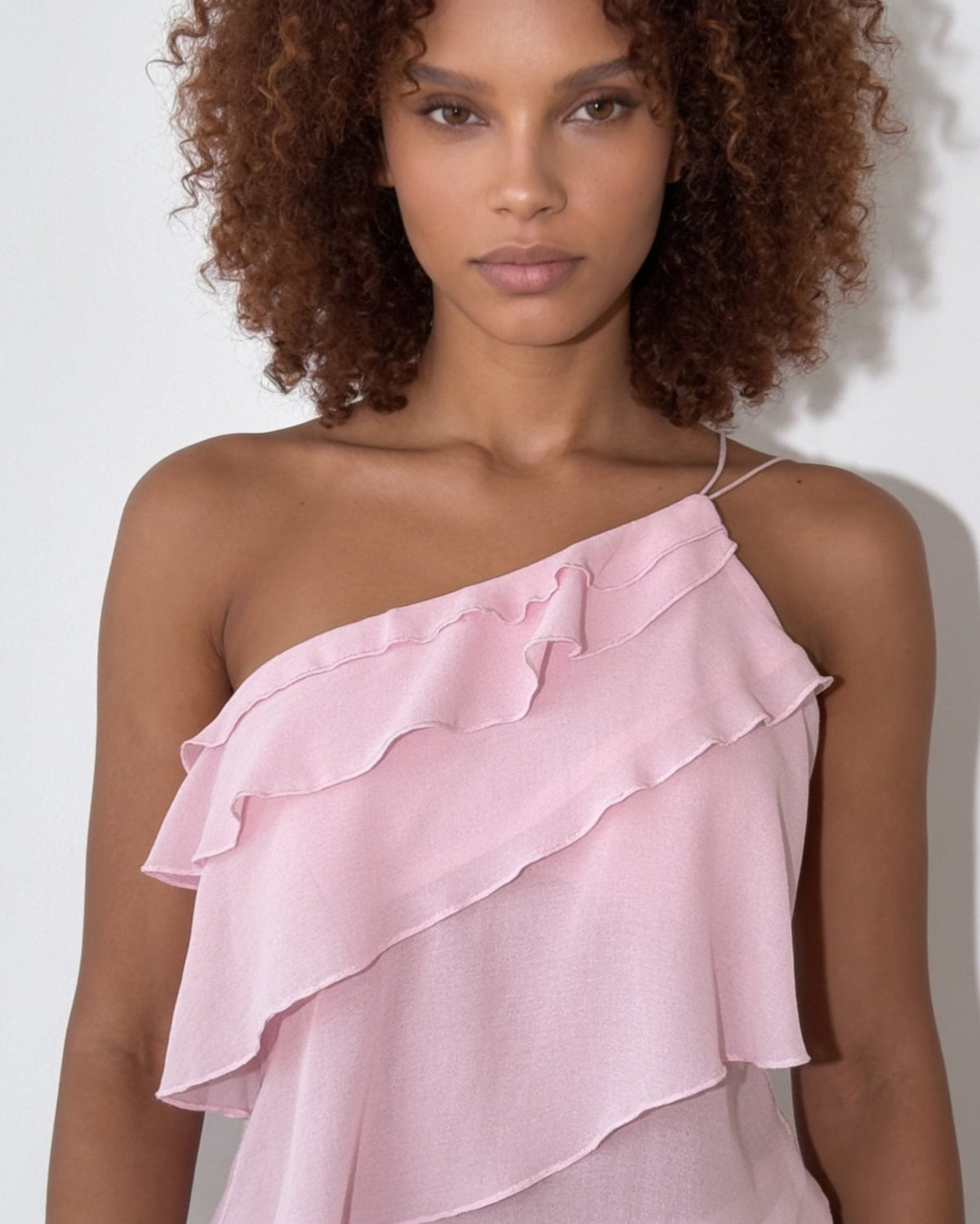 Cascade Ruffle Cami Top