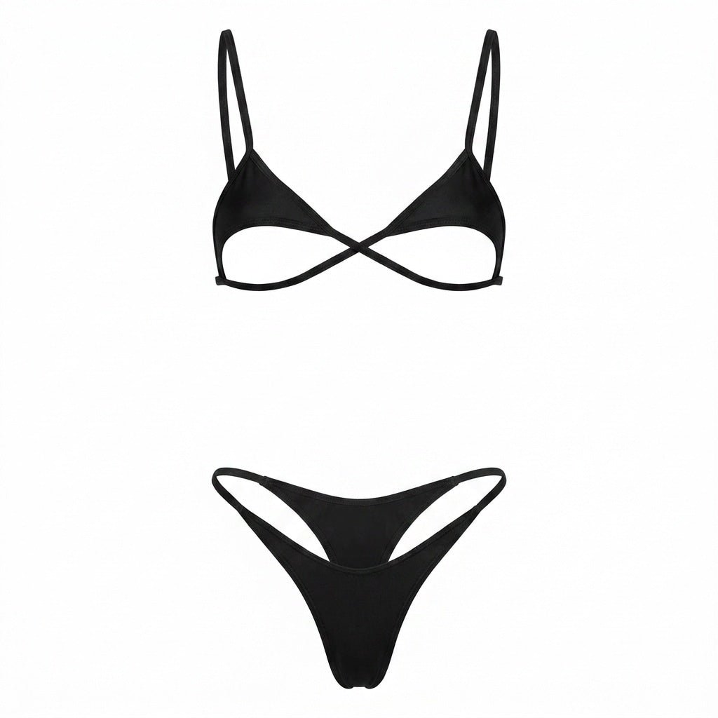 Triangle Bikini Lingerie Set